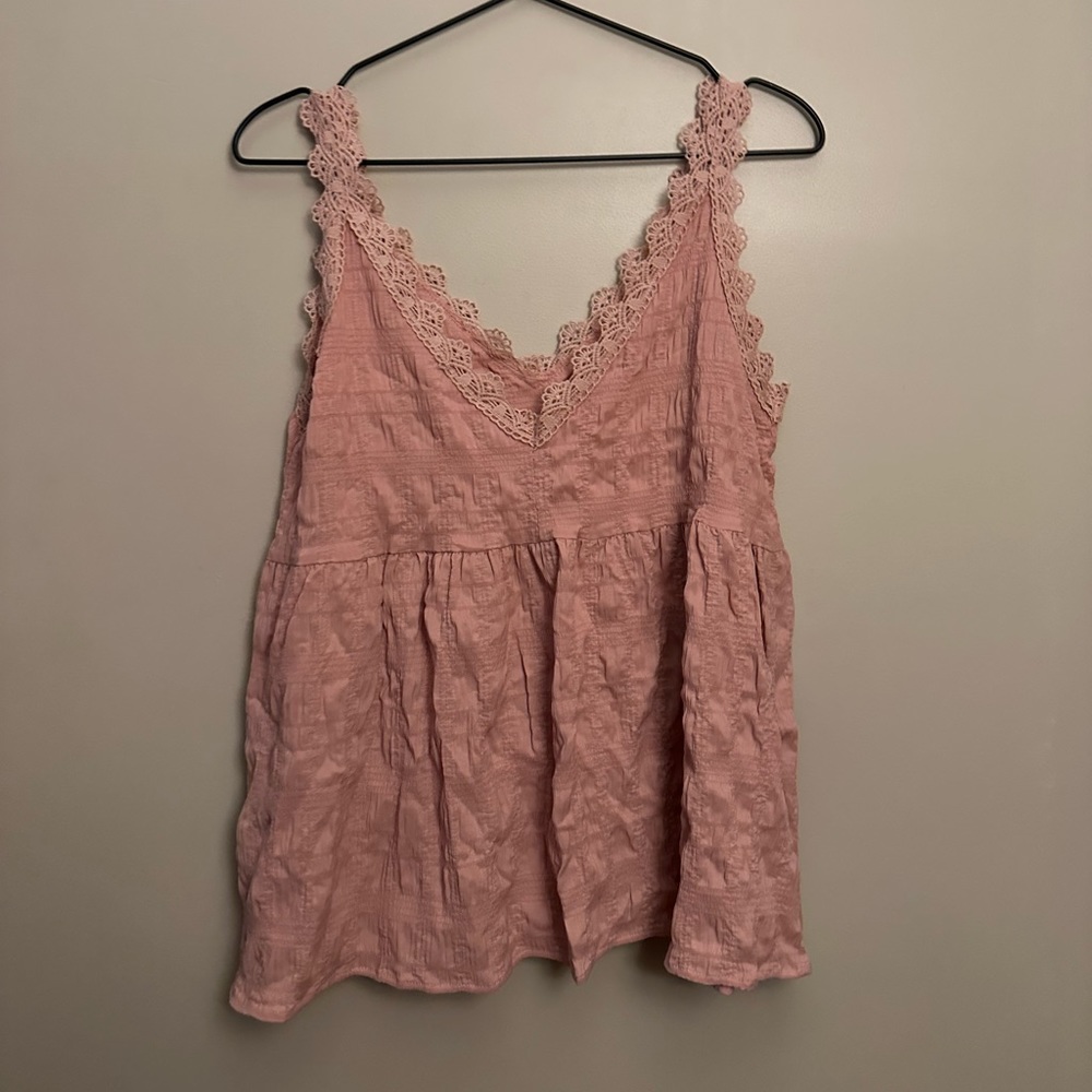 Shein Cute Lace Tank Top